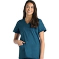 thumbnail image 1 of Blossom by Maevn Women's Signature V-Neck Solid Scrub Top, 1 of 1