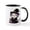 White/Black Inside, variant on CafePress - Axolotl Witch Cute Halloween - 11 oz Ceramic Mug - Novelty Coffee Tea Cup