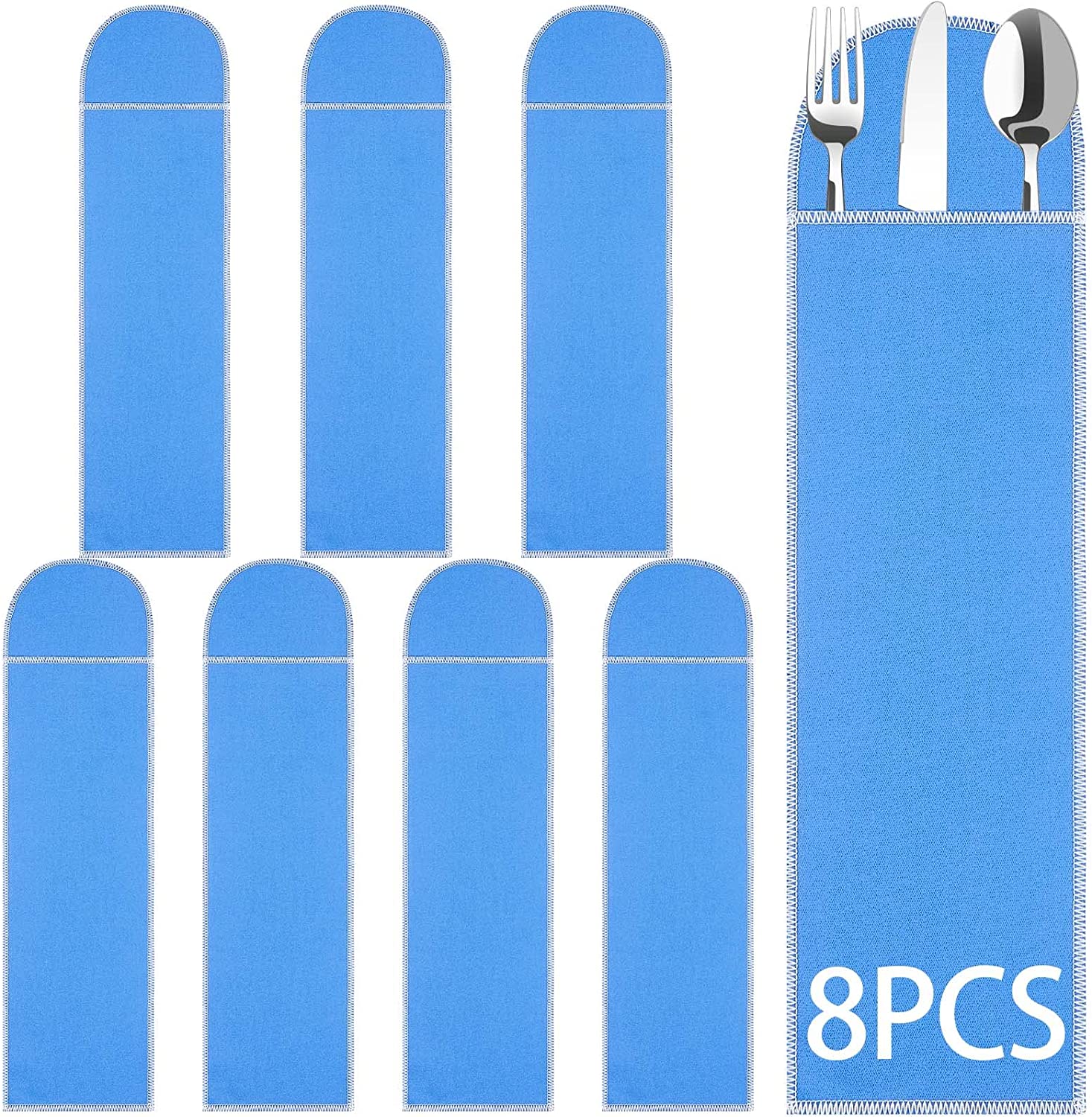 Silver Storage Bags Flatware Storage Blue Silver Flatware Storage