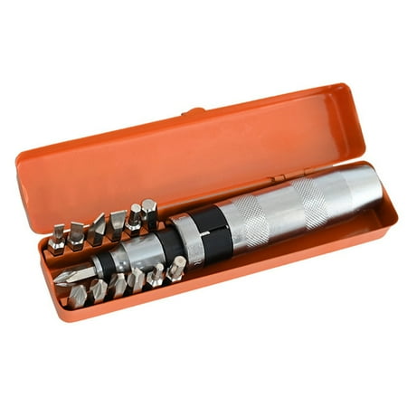 

WZF Screwdriver Kit 1 Set Repair Internal Spring Tapping Portable Anti-slip Screwdriver Bit Set