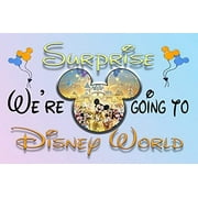Were Going To Mickey World 30 Piece Puzzle with Gold Gift Tin Round