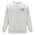 thumbnail image 6 of YOIAVAIOY Valentines Day Love Heart Sweatshirts Mens Valentine Graphic Long Sleeve Pullover Girlfriend Casual Sweatshirt White L, 6 of 9