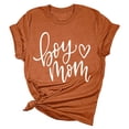 thumbnail image 4 of YDLCAFD T-Shirts pour Femmes Tendance Été Mode Féminine Haut Imprimé Col Rond Ample T-Shirt, 4 of 5