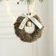 thumbnail image 1 of Adornos navideños de terciopelo de una sola cara, adornos navideños, adornos navideños, guirnaldas, lazos, campanas, decoración navideña, accesorios para ventanas, decoraciones de Halloween, decoració, 1 of 6