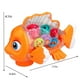 thumbnail image 3 of Juguetes Para Niño Juguete de pez transparente con engranajes, sonido y luz, universal para gatear. Juguetes Para Bebe 1 Año, 3 of 7