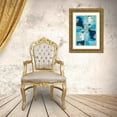 thumbnail image 3 of Cartissi 11x14 Gold Ornate Wood Framed with Double Matting Museum Art Print Titled - Impasto I, 3 of 4