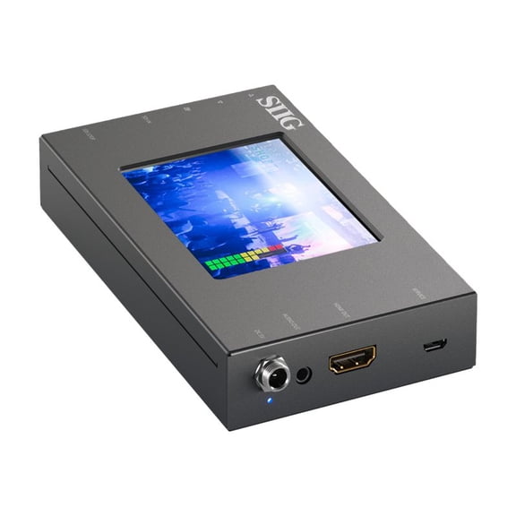 Siig 250518 Ac Ce-sd0j11-s1 3g-sdi To Hdmi Converter With Scaler And Monitor Taa