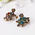 thumbnail image 1 of 2 uds broche de tortuga retro lindo personalizado broche de animal de moda, 1 of 5