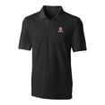 thumbnail image 2 of Men's Cutter & Buck Black Bradley Braves Big & Tall Forge Stretch Polo, 2 of 3