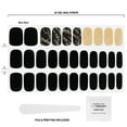 thumbnail image 5 of Dashing Diva GLOSS Gel Nail Polish Strips, Black Obsidian, Includes 32 Strips, 5 of 5
