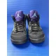 thumbnail image 3 of Ni - ke Size 16- Men’s Ni - ke Air Jordan 5 Retro Shoe Top 3 Black Red Grape CZ1786-001, 3 of 5