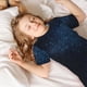 thumbnail image 5 of Balery Blue Glitter Retro Conjunto de Pijama Infantil de Manga Corta con Estampado – Ropa de Dormir de Algodón Suave-Small, 5 of 6