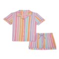 thumbnail image 1 of Ensemble de Pyjama Boutonné pour Filles 2 Pcs Tailles 4-18, 1 of 3
