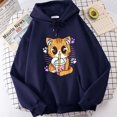 thumbnail image 3 of Sudadera con capucha con estampado de gato bebiendo leche, ropa de calle divertida, camisetas de té, jerséis Boba de dibujos animados Kawaii de Harajuku, sudaderas para mujeres y niñas, 3 of 5