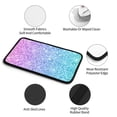 thumbnail image 5 of Bingfone Car Four-Season Universal Armrest Box Mat,Car Armrest Seat Cover Soft Leather Waterproof Armrest Cover Center Console Mat-Multicolor Glitter, 5 of 7