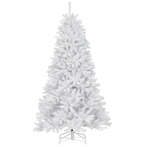 Pre-Lit Christmas Trees | White - Walmart.com