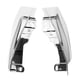 thumbnail image 5 of 1 deflector de aire compatible con Harley 17-20, accesorios de motocicleta cromados. Cromo, 5 of 8