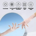 thumbnail image 7 of Women Fingerless Gloves, 2025 New Summer UV Protection Gloves, Cool Ice Silky Gloves, Sun Block Driving Gloves Unisex, 7 of 7