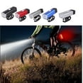 thumbnail image 4 of Antorcha de Luz Delantera de Bicicleta Soledad USB Rojo, 4 of 7
