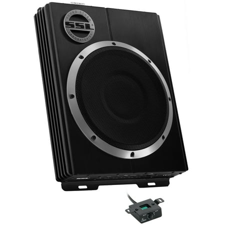 SSL LOPRO10 10 inch 1200-watt Amplified Subwoofer System with (Best 10 Inch Home Subwoofer)