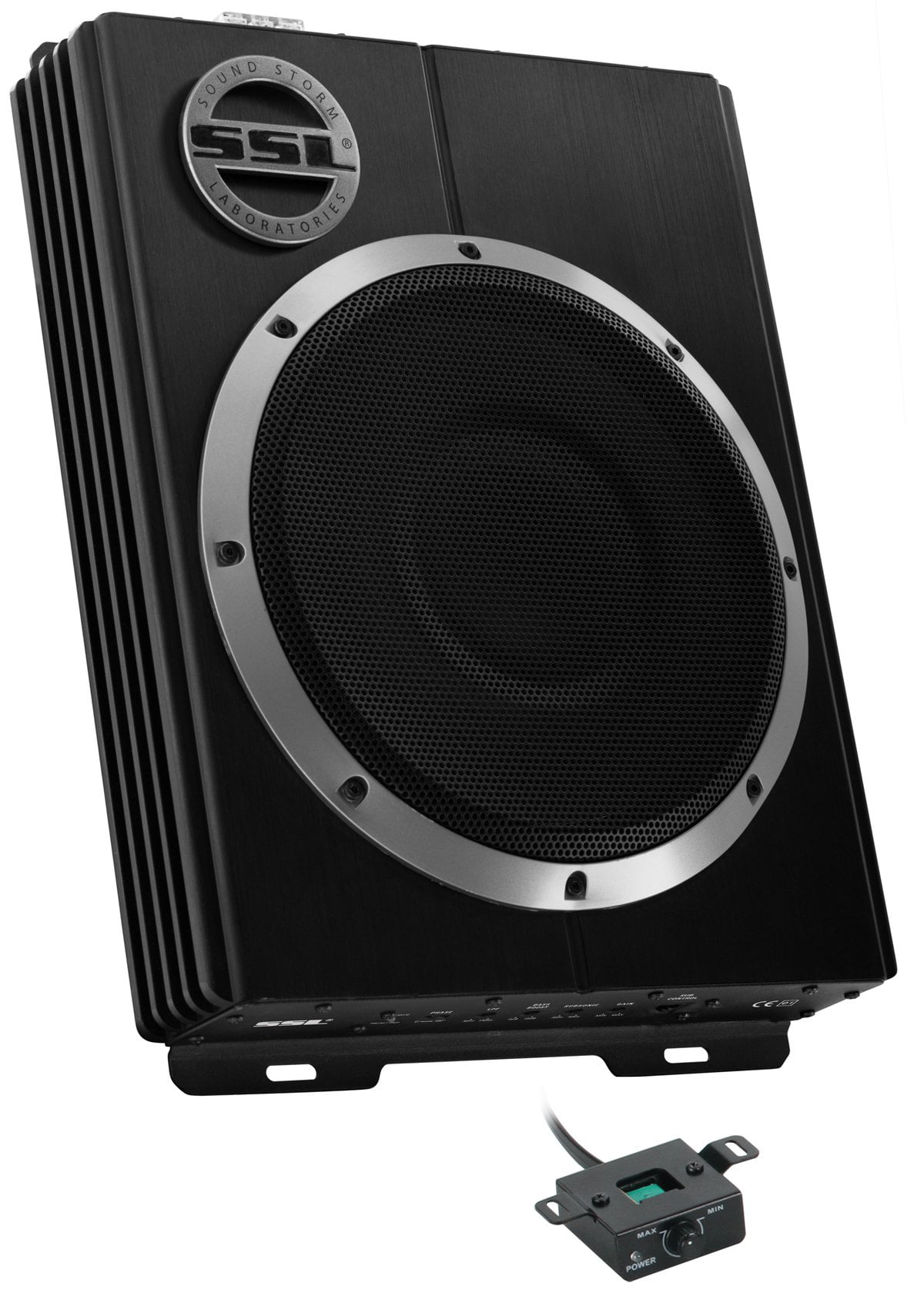 SSL LOPRO10 10 inch 1200watt Amplified Subwoofer System with Enclosure
