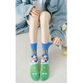 thumbnail image 3 of CHUNTIAN Sox Womens Funny Crew Socks Girls Cute Novelty Animal Flower Patterned Socks Funky Cotton Dress Mid-calf Sock Gifts, 3 of 8