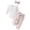 A04-White, variant on CAICJ98 Infant Newborn Baby Girl Clothes Fall Winter Outfits Ruffled Long Sleeve Romper Pants Set Headband Toddler Clothing 3Pcs (Pink,0-3 Months)