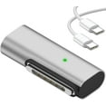 thumbnail image 2 of USB C to Magnetic 3 140W Charging Adapter Safe 3 Compatible with MacBook Pro 2023 (M2, 14/16 inch), MacBook Air 2022 (M2), MacBook Pro 2021 (M1, 14/16 inch) with 240W USB C Cable (1.5M), 2 of 8