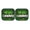 thumbnail image 7 of Naloa Merry Christmas And Santa Claus With Gifts 2 Piece Foldable Car Sun Shades, Car Windshield Sunshade, Front Window Sunshade for Car, Truck, SUV - Small, 7 of 7