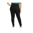 thumbnail image 2 of Women's Black Denim Plus Size High-Rise Skinny Jeans - 26, 2 of 2