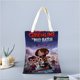 thumbnail image 2 of Gremlins: The Wild Batch Bolso de tela con estampado de lienzo para mujer, bolsa de compras reutilizable y estética, con cremallera interior, regalo para mujer,40*45cm., 2 of 6