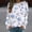 Sky Blue plus size floral tunic tops a1, variant on Women Plus Size Fall Winter Long Sleeve Pullover Tops Floral Print Round Neck Casual Blouses Dressy Trendy Tunic Tops Cozy Vacation Clothes, Orange 2XL