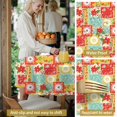 thumbnail image 5 of Pioneer Flower Floral Print Pattern Round Tablecloth 60 X 60 Inch, Wrinkle Resistant Wipeable Table Cloth for Kitchen Dining Picnic Patio Party, 5 of 6