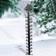 thumbnail image 4 of Fiudx Regla de Nieve con Forma de Copo de Nieve, Diseño de Metal Pintado a Mano, Hermosa Decoración Navideña, Medidor de Nieve para Exteriores, Decoración para Jardín de Invierno, Ideal para Regalo N, 4 of 6