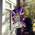 thumbnail image 2 of English Setter with English Union Jack British Flag Flag Canvas House Size, 2 of 4