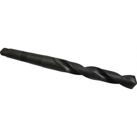 

Hertel 63/64 3MT 118° Point HSS Taper Shank Drill Bit Oxide Finish 6-3/8 Flute Length 11 OAL