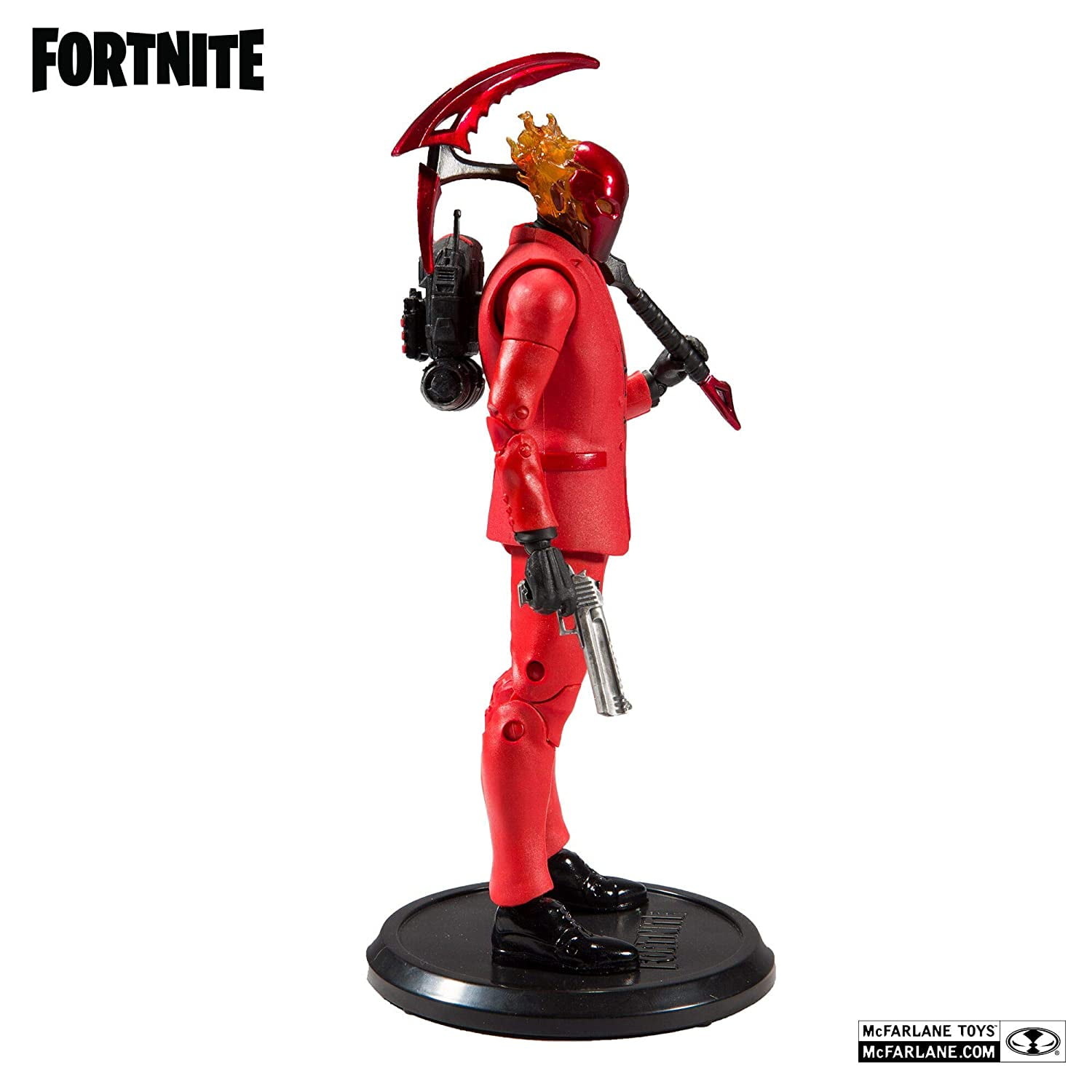 NEW FORTNITE INFERNO EPIC GAMES MCFARLANE TOYS 7/" ACTION FIGURE 22 PARTS