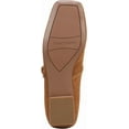 thumbnail image 5 of Franco Sarto Womens Tinsley Mary Jane Flat Saddle Tan Suede 7.5W, 5 of 5