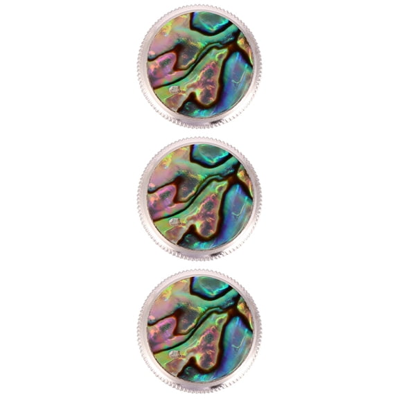 Set of 3 Trumpet Buttons Short Buckle Musical Instrument Maintenance