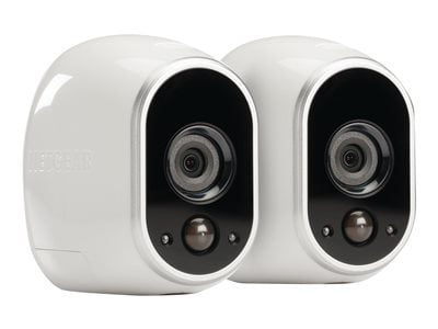 Arlo VMS3230 Wireless Security Cameras 2 Pack Indoor/Outdoor 