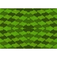 thumbnail image 1 of Ahgly Company Machine Washable Indoor Rectangle Transitional Deep Emerald Green Area Rugs, 6' x 9', 1 of 7