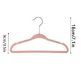 thumbnail image 2 of Kiplyki 10/20/30 Pack Non-Slip Velvet Kids Hangers For Jackets, Pants, & Dress Clothes, 2 of 6