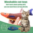 thumbnail image 5 of Cats Catnip Toys,Likaty Realistic Fish Interactive Toys for Kitty Pets, 5 of 6