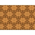 thumbnail image 1 of Ahgly Company Machine Washable Indoor Rectangle Transitional Mahogany Brown Area Rugs, 5' x 7', 1 of 7