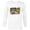 White, variant on Lucasfilm Indiana Jones Vintage Map and Skull - Long Sleeve T-Shirt for Men - Customized-White