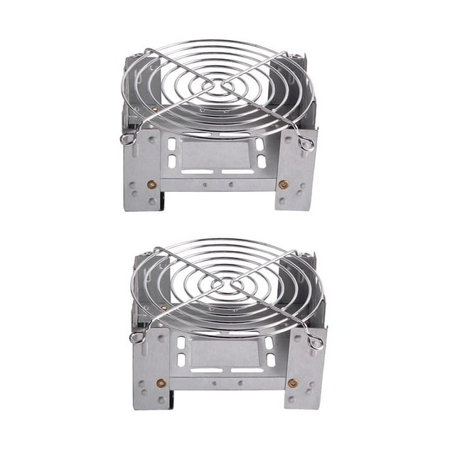 Estufa Plegable Zulema Acero Inoxidable con Soporte para Picnic BBQ