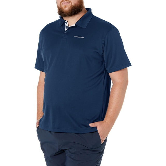 Polo Columbia Utilizer para hombre Collegiate Navy XL Tall
