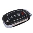 thumbnail image 1 of Garosa 4 Buttons Remote Key Case Fob Flip Key Shell Fit for Hyundai ix45 Santa Fe  , Key Shell Case, Remote Key Case, 1 of 8
