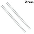 thumbnail image 3 of Jiandong 14 inch chopsticks Reusable Stainless Steel Chopsticks - Lightweight, 14 Inch - Home/Restaurant(14.17X0.39X0.39Inch), 3 of 10