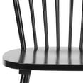 thumbnail image 6 of SAFAVIEH Parker Solid 17 in. H Spindle Dining Chair, Black, Set of 2, 6 of 13